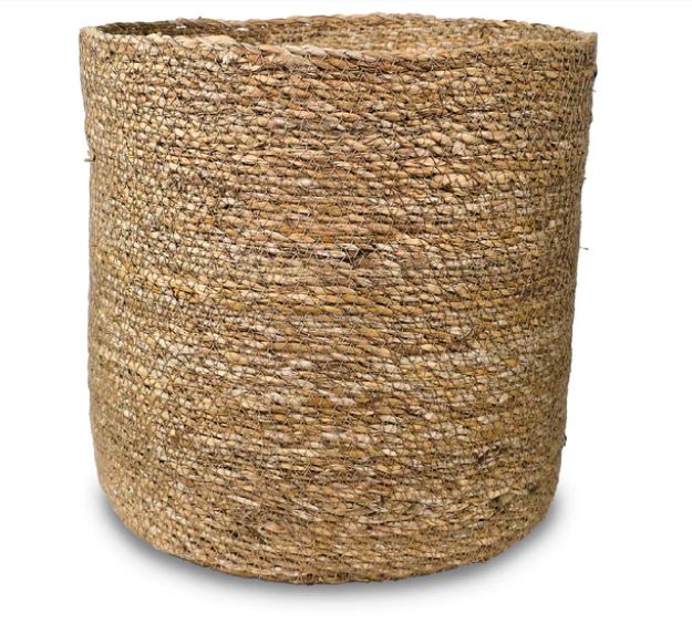 CESTA CILINDRO DE ALGAS MARINAS 30 X 30 CM