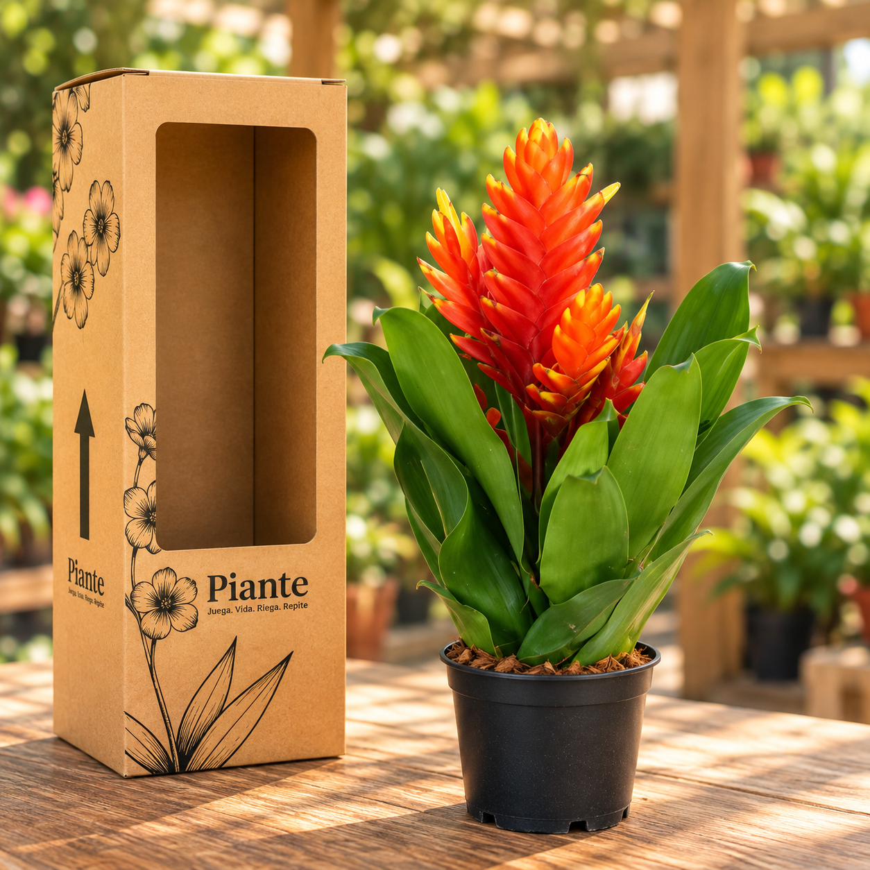 Bromelia Vrieseas Midi Sparkle