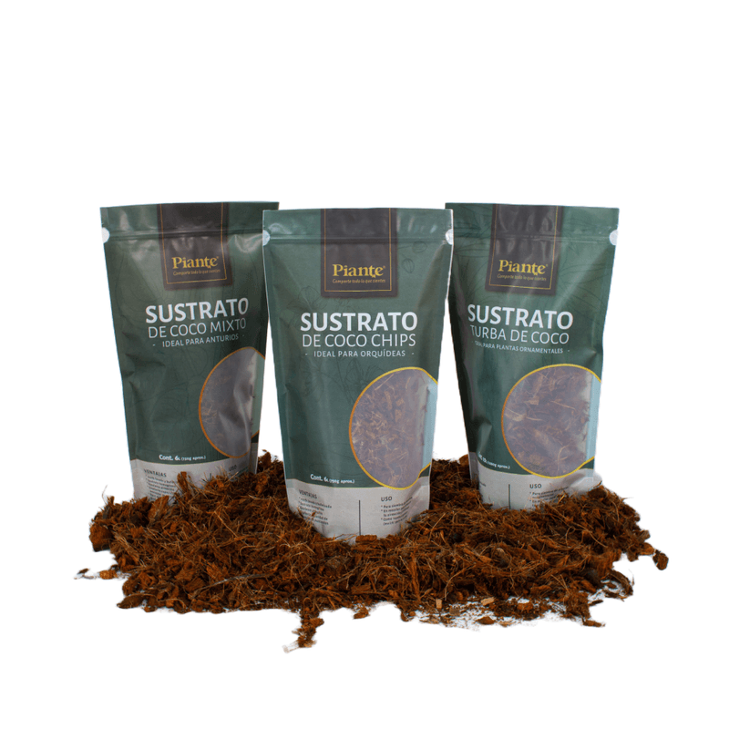 Combo X3 sustratos para plantas ornamentales