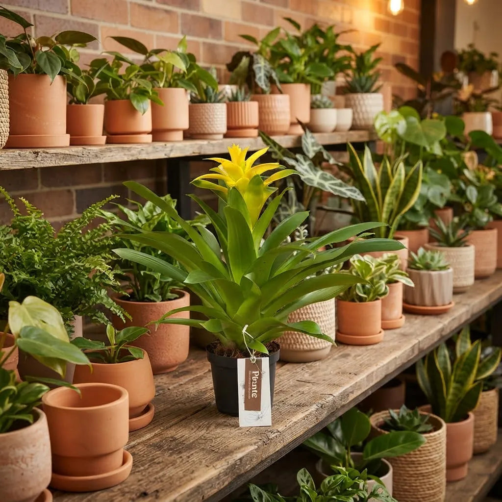 Bromelia Guzmania Grandi Amarilla Diana