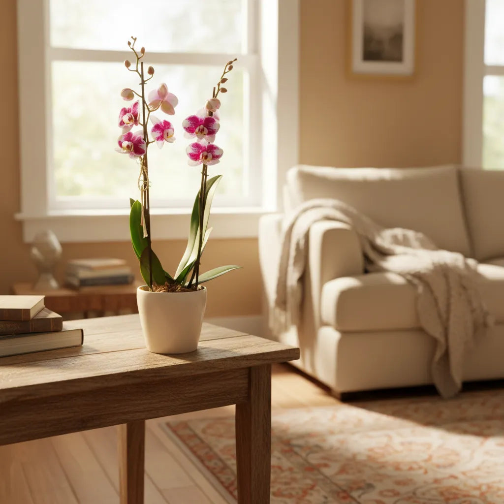 Orquídea Grandi Supreme Exotica Barcelona en Taupe 15