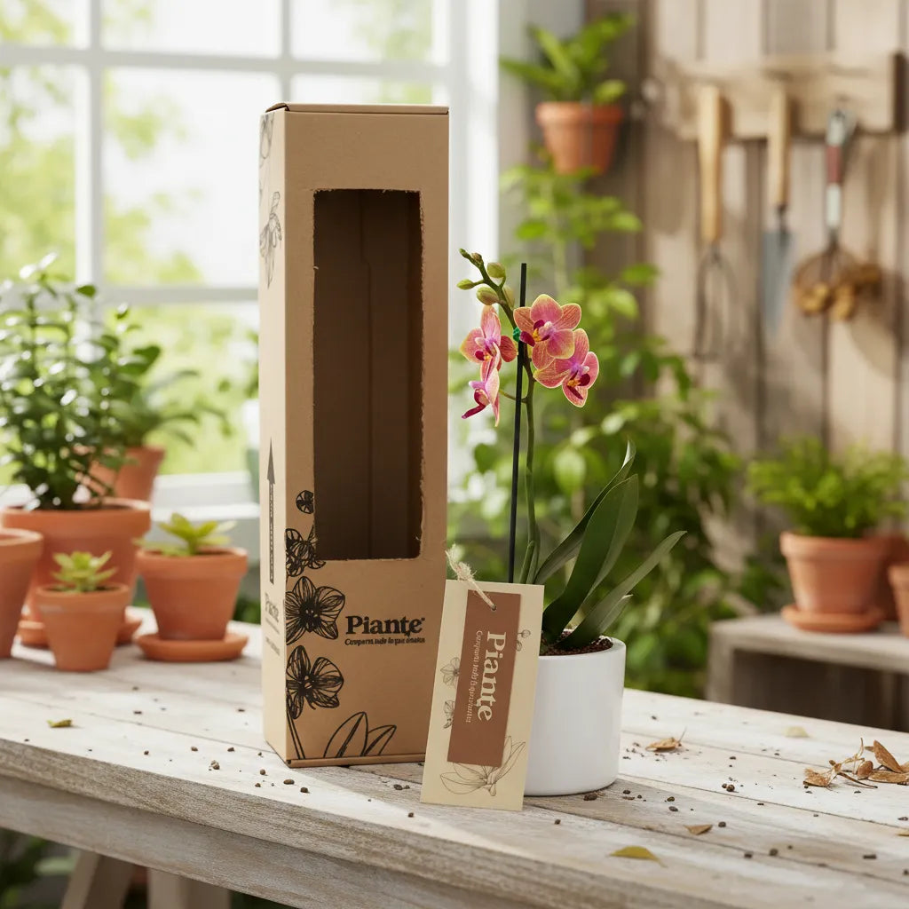 Orquídea Mini Premium Sogo Jisso en matera ceramica