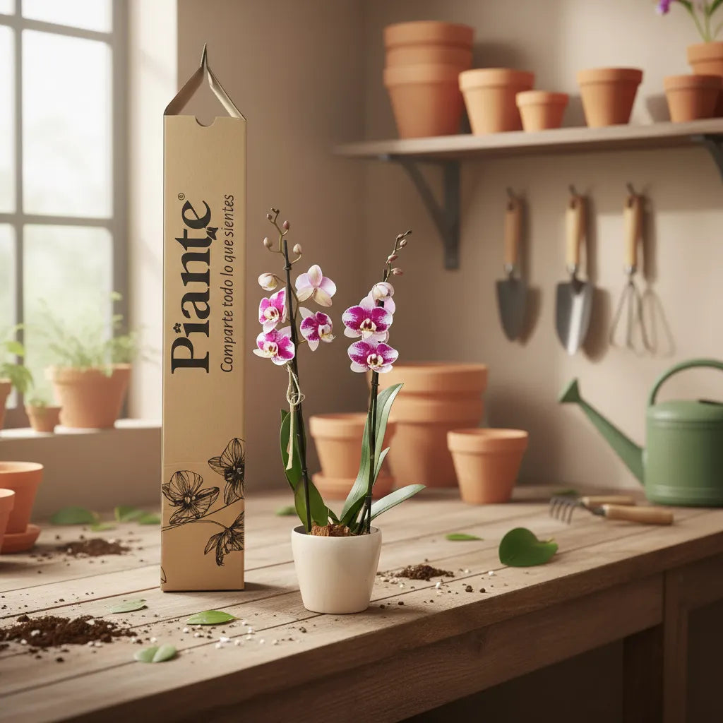 Orquídea Grandi Supreme Exotica Barcelona en Taupe 15