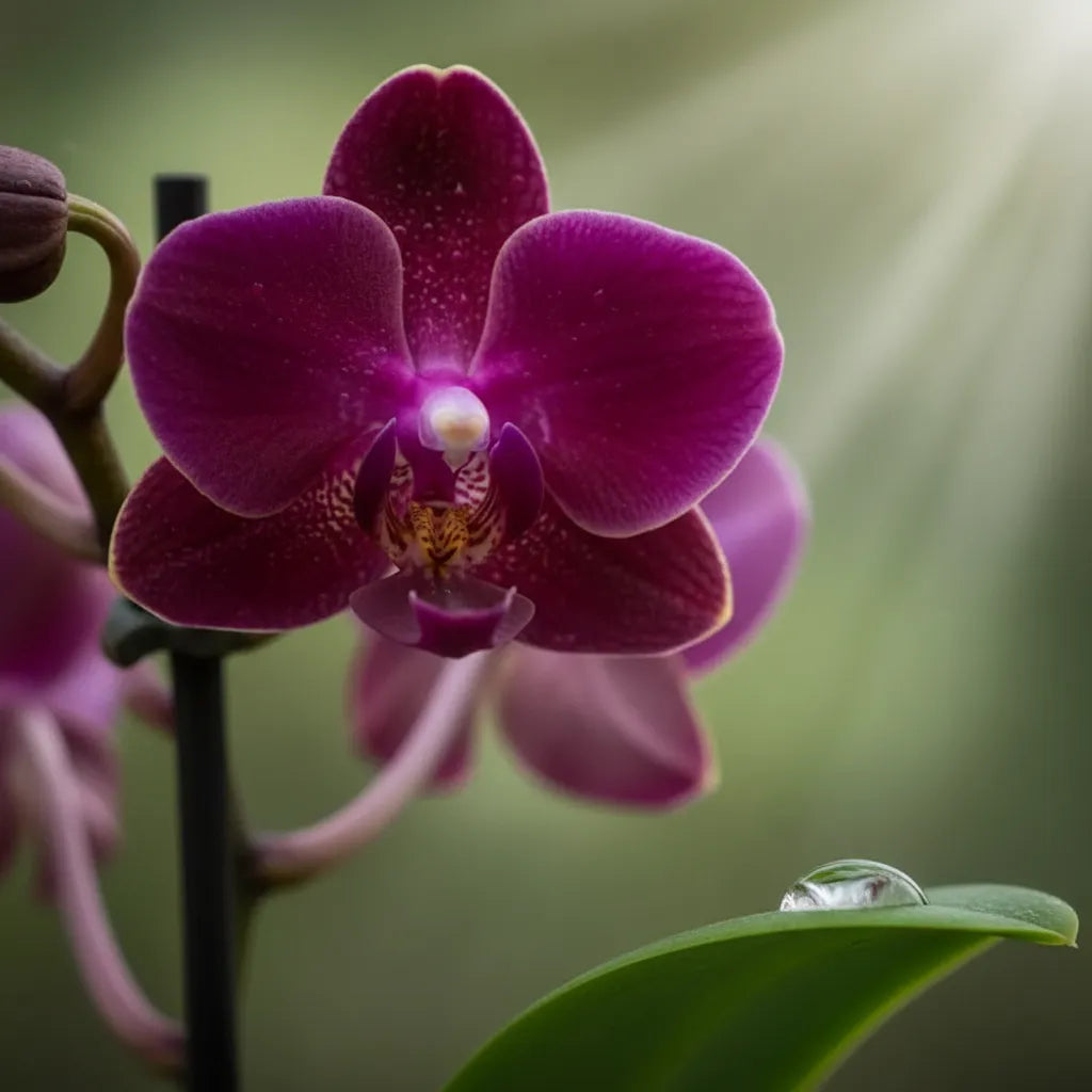 Orquídea Mini Premium Rojo Lola