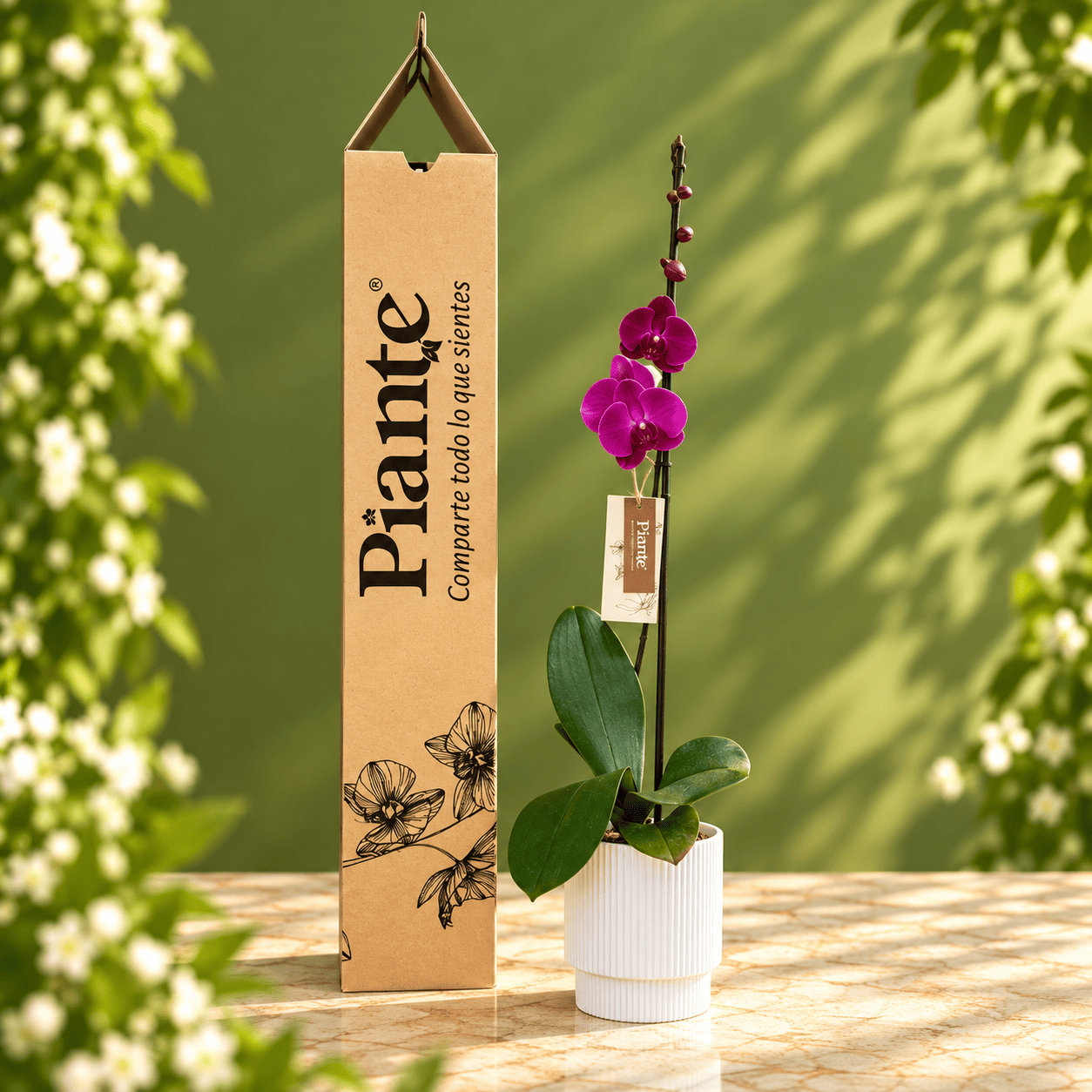 Orquídea Grandi Premium Stellenbosh en Matera Acanalada