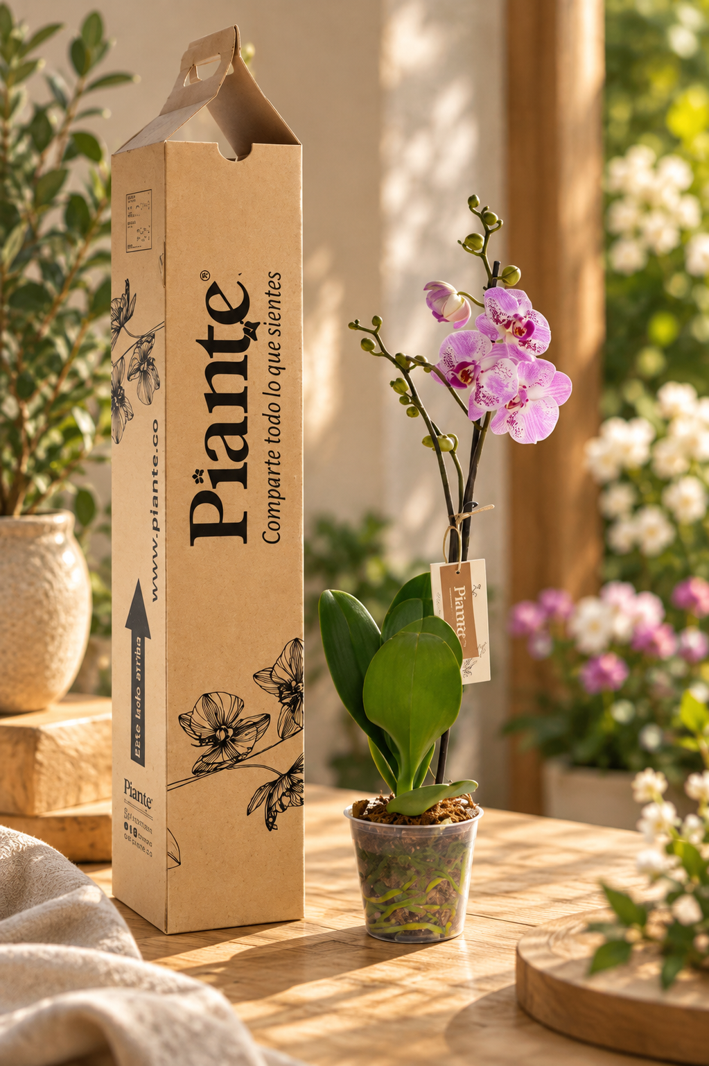 Orquídea Grandi Premium Morado Sevilla