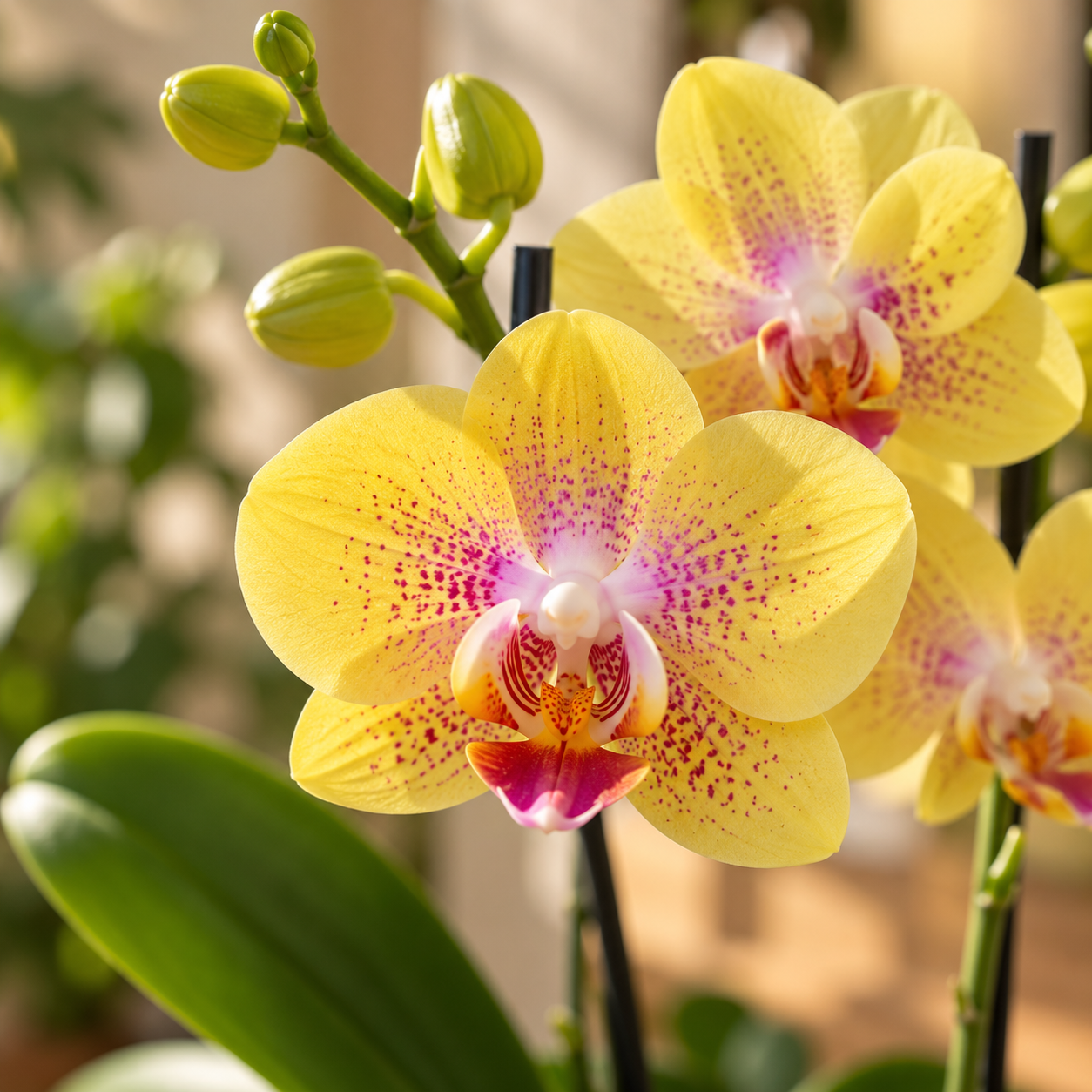 Orquídea Mini Supreme Amarillo Pereira