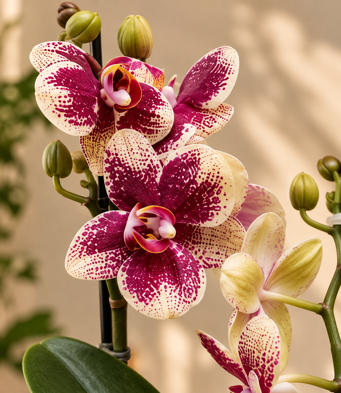 Orquídea Midi Supreme Exotica Codigo en Matera de Cultivo.