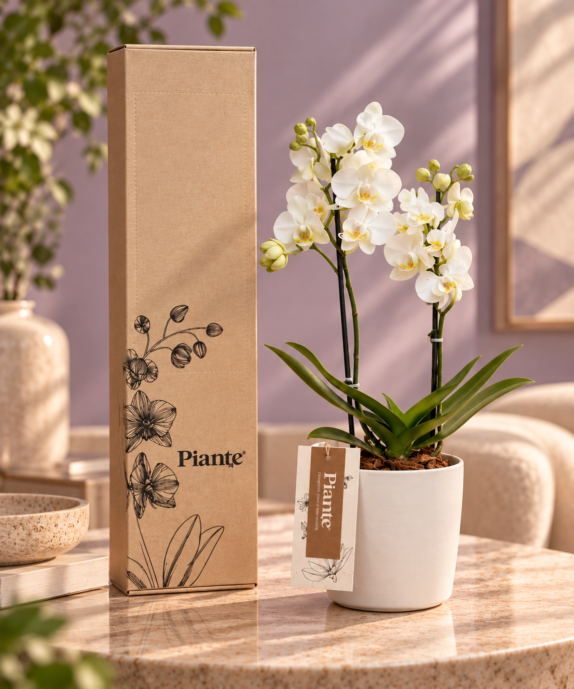 OrquideablancajuntoacajaPiante.png