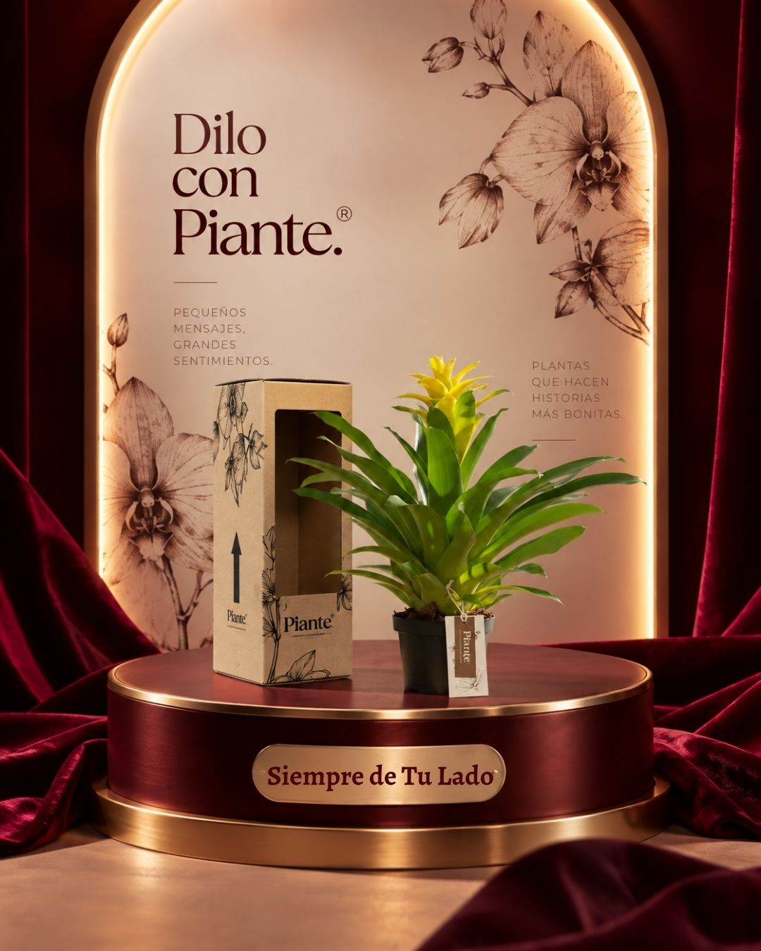 Bromelia Guzmania Grandi Amarilla Diana